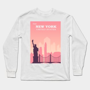 Travel - New York Long Sleeve T-Shirt